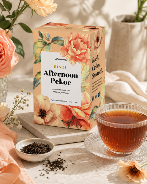 Bisou Organic Afternoon Pekoe Black Tea Sachets