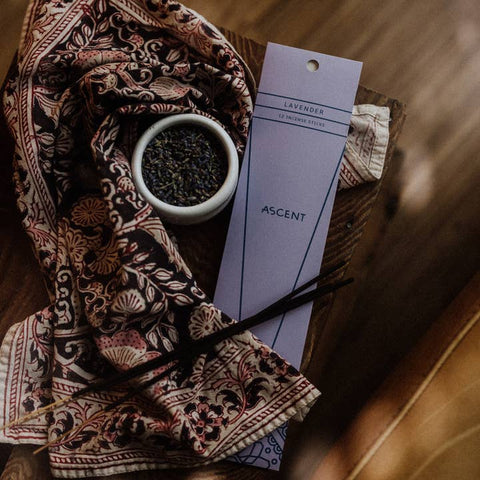 Between Heaven & Earth Ascent Lavender Calming Incense