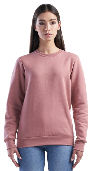 Dusty Rose Plant Power Crewneck Sweater