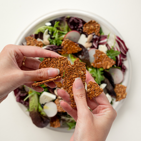 Savoury Sunflower Seed Crackers