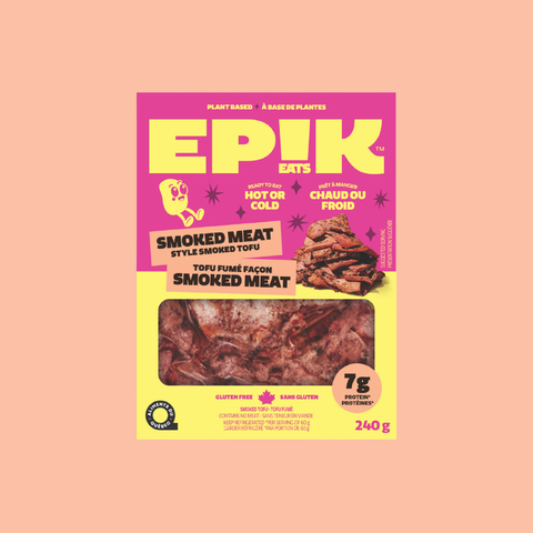 Epik Eats Smoked Meat Style Sliced Smoked Tofu (Refrigerated)