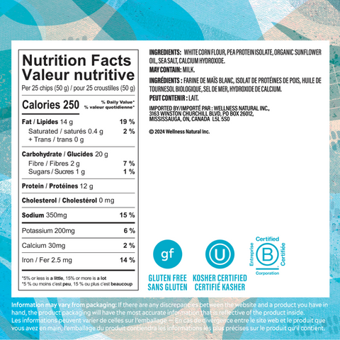 Sea Salt Protein Tortilla Chips - BB Jan 10, 2025
