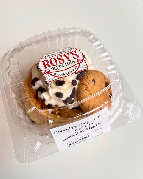 Pre-order | Gluten-free Choc Chip Cookie Dough Cinnamon Bun - Pickup May 10