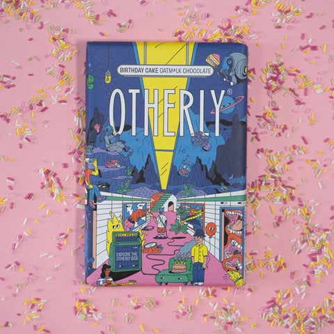 Birthday Cake Oat Chocolate Bar - 120g