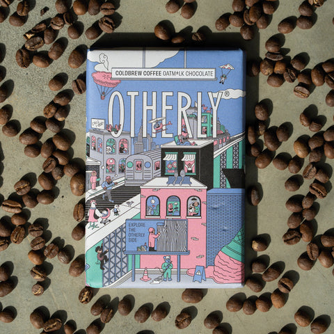 Cold Brew Coffee Oat Chocolate Bar - 120g