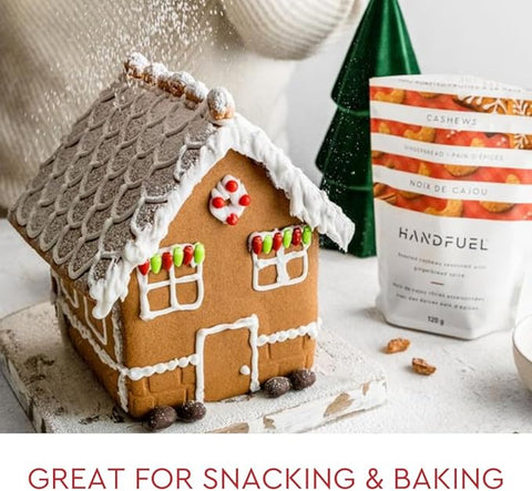 Handfuel Gingerbread Cashews