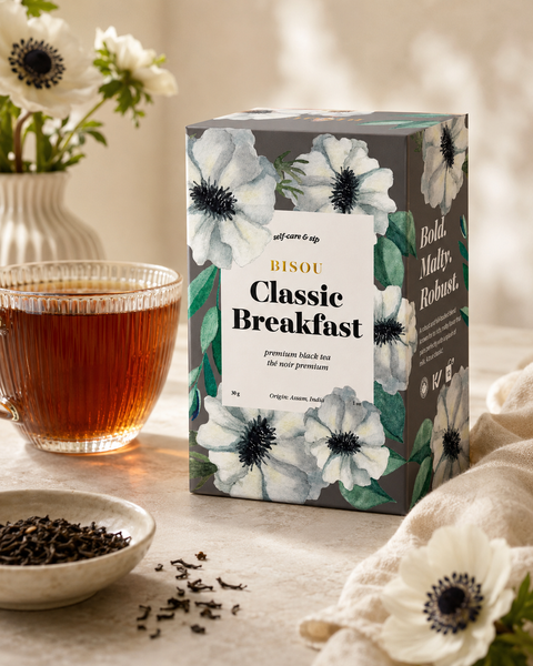 Bisou Organic Classic Breakfast Black Tea Sachets