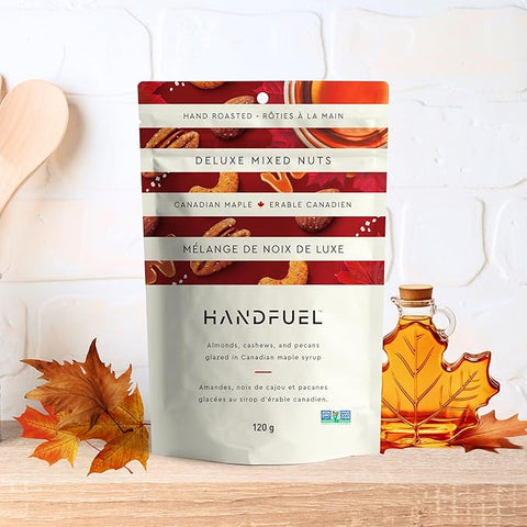 Handfuel Canadian Maple Deluxe Mixed Nuts