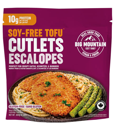 Big Mountain Food Gluten-free & Soy-free Tofu Cutlets (Frozen)