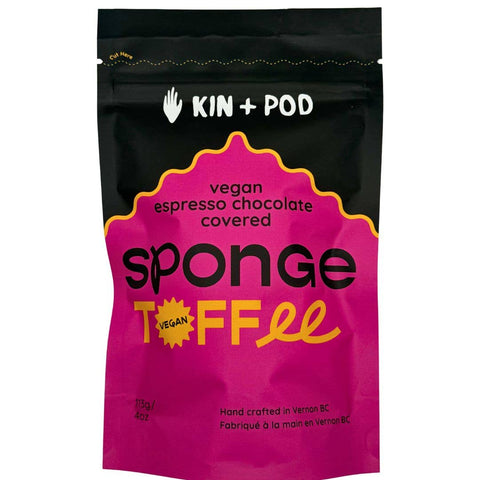 Kin + Pod Vegan Espresso Sponge Toffee