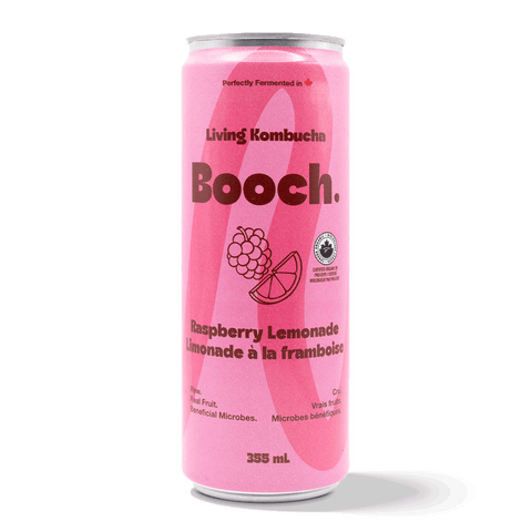 Booch Raspberry Lemonade Living Kombucha