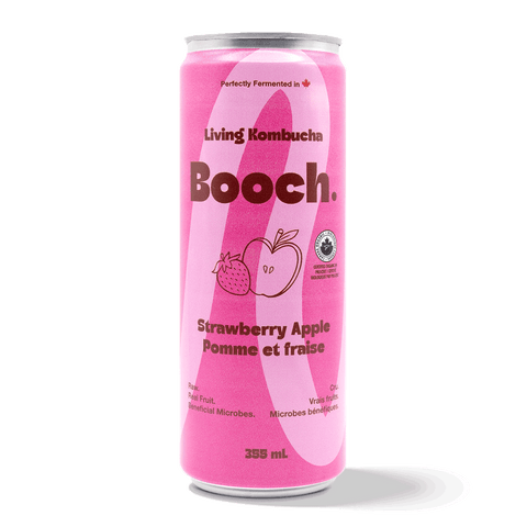 Booch Strawberry Apple Living Kombucha