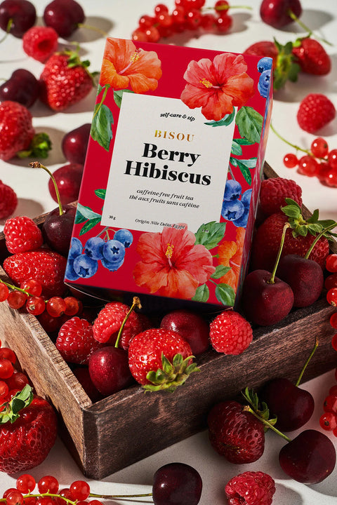 Bisou Berry Hibiscus Tea Sachets