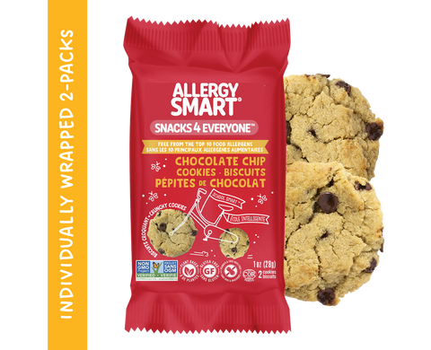 Allergy Smart Chocolate Chip Cookies 5x2-Packs