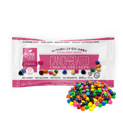 Rainbow Candy-Coated Chocolate Chips