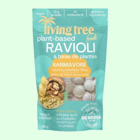 Living Tree Foods Plant-based Karmavore Ravioli (Frozen)