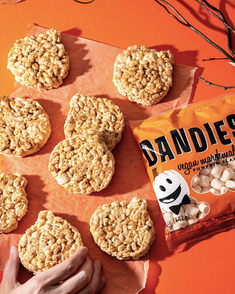 Vegan Pumpkin Marshmallows