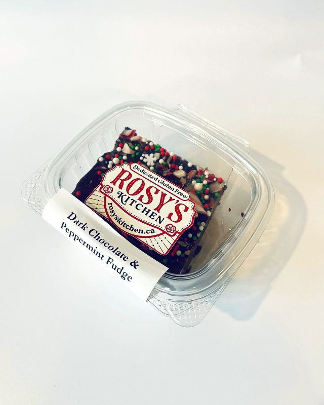 Dark Chocolate & Peppermint Fudge