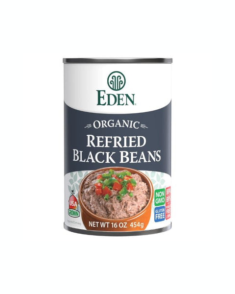 Eden Foods Organic Refried Black Beans