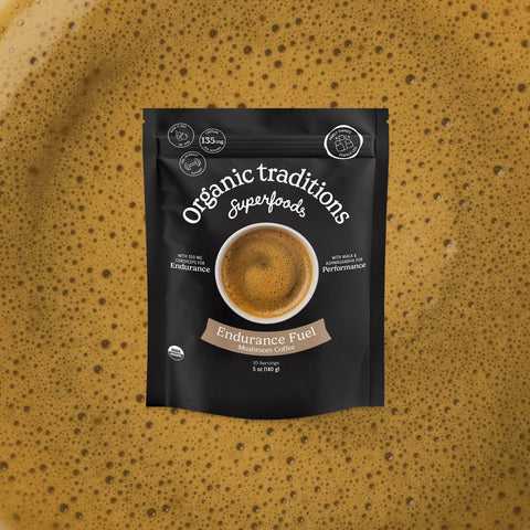 Organic Traditions Endurance Fuel Mushroom Coffee