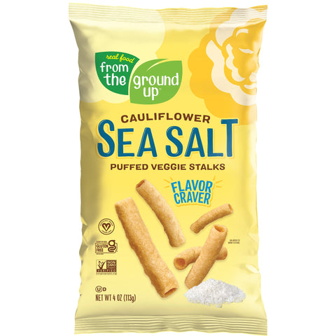 From The Ground Up Veggie Straws - Sea Salt Cauliflower
