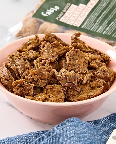 Fable Food Meaty Pulled Mushrooms | 250g (Frozen)