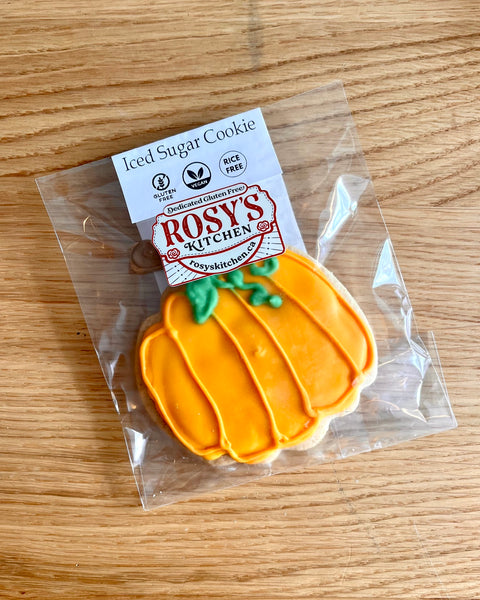 Rosy's Kitchen Gluten-free Fall Sugar Cookie - Single