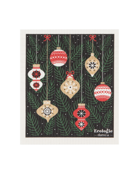 Festive Forest Swedish Sponge Cloth