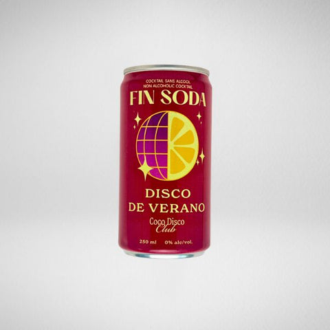 Fin Soda Non-Alcoholic Disco de Verano