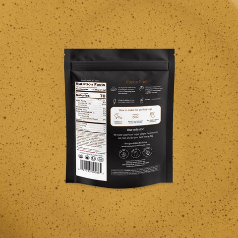Organic Traditions Focus Fuel Mushroom Coffee
