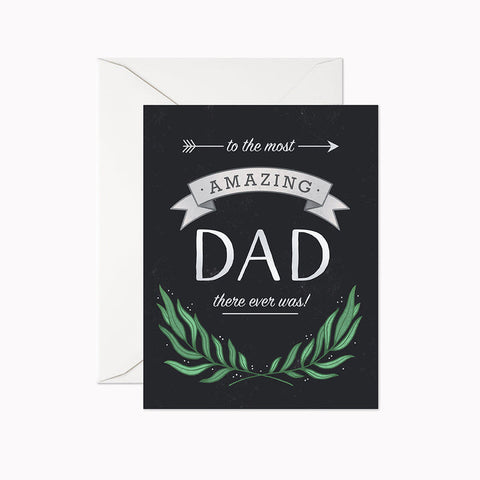 Amazing Dad Greeting Card