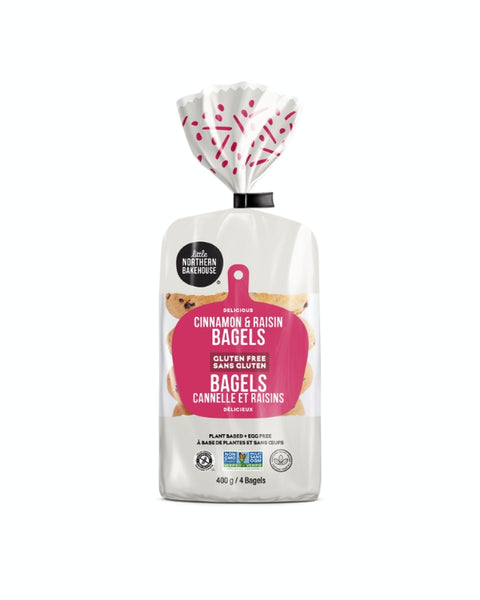 Little Northern Bakehouse Gluten-free Cinnamon Raison Bagels (Frozen)