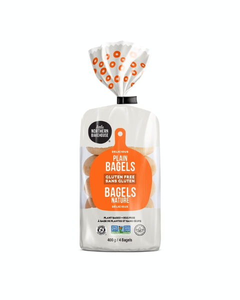 Gluten-free Plain Bagels (Frozen)