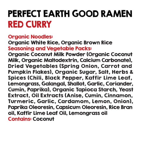 Perfect Earth Good Ramen Red Curry