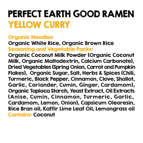 Perfect Earth Good Ramen Yellow Curry