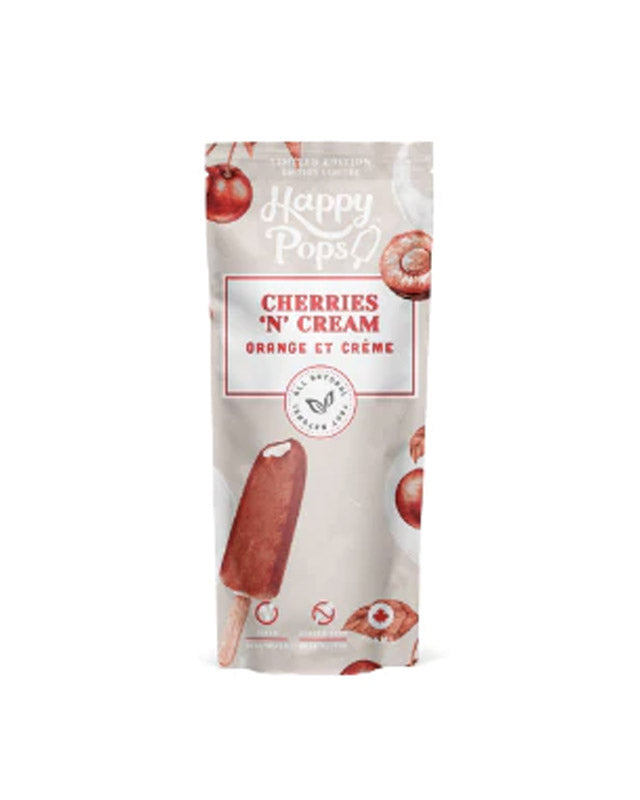 Cherries 'n Cream Popsicle