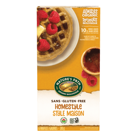 Gluten-free Homestyle Waffles (Frozen)