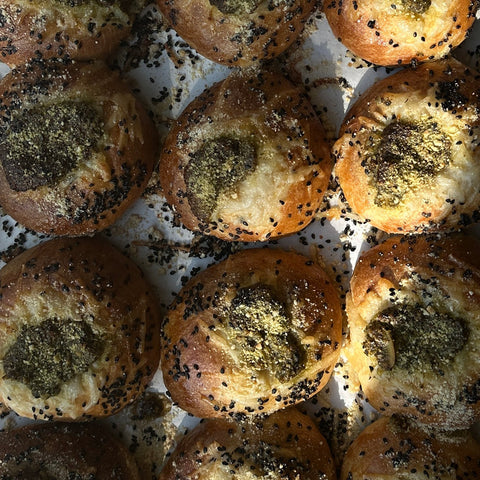 Bad Attitude Bread Vegan Pesto Parm Bun (frozen)