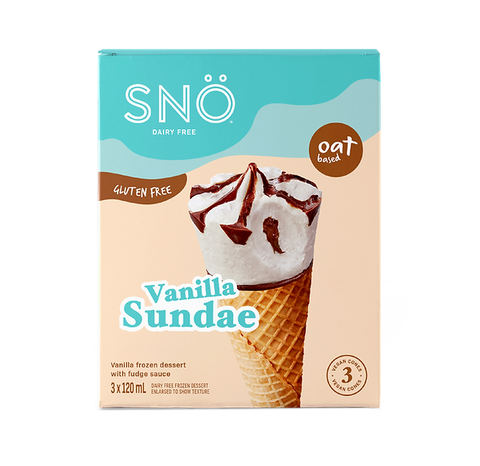 Vanilla Sunday Cone (Frozen)