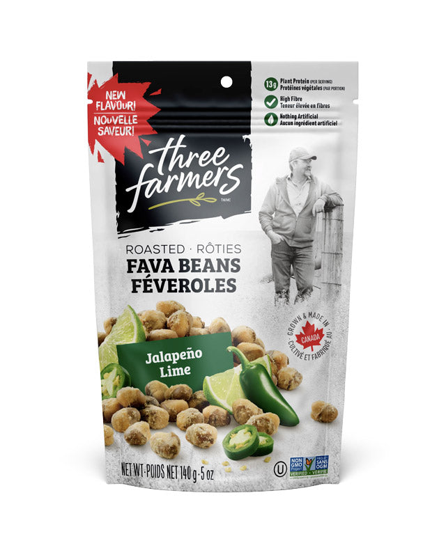 Jalapeno Lime Roasted Fava Beans