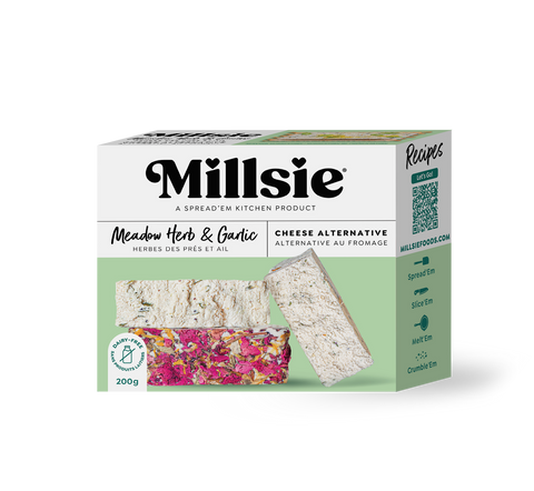 Millsie Herb & Garlic Vegan Cheese (Refrigerated)