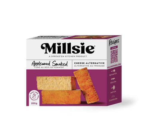 Millsie Applewood Smoke Vegan Cheese (Refrigerated)