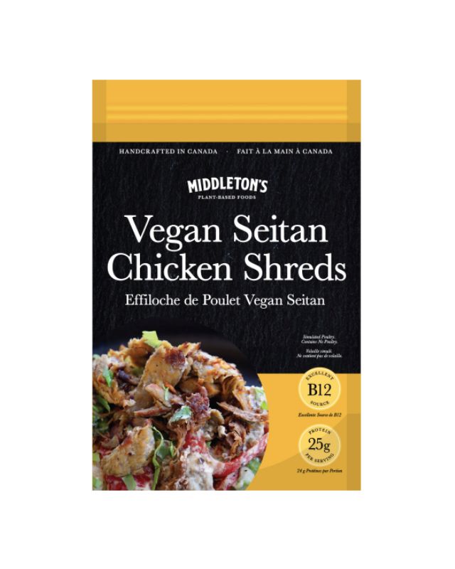 Vegan Seitan Chicken Shreds (Frozen)