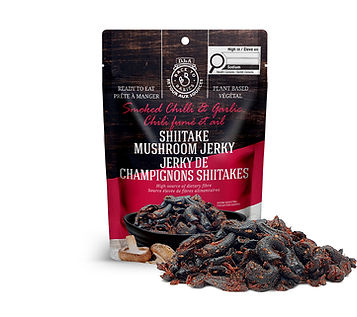 DJ&A Shiitake Mushroom Jerky Chilli & Garlic