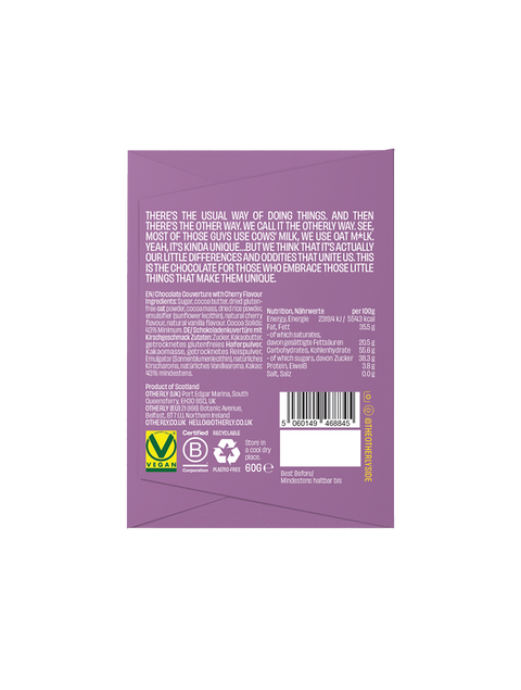 Cherry Oat Chocolate Bar - 60g