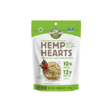 Organic Hemp Hearts - 340g