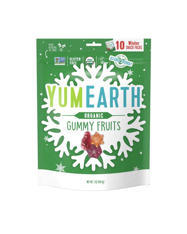 Holiday Gummy Fruit Snack Packs