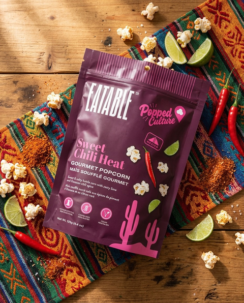 Eatable Sweet Chili Heat Popcorn