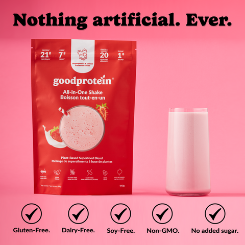 Strawberries & Cream Vegan Protein Powder | 440g (10 servings)