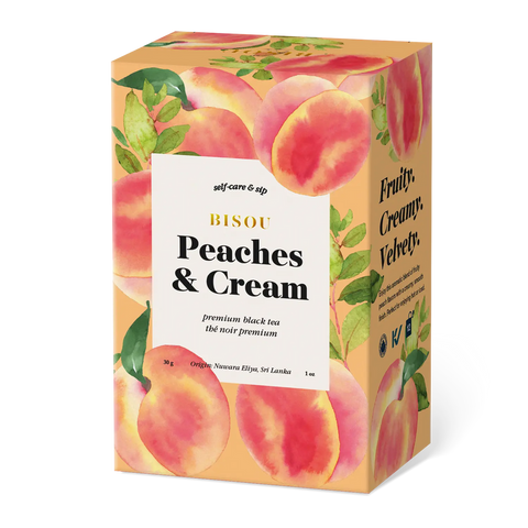 Bisou Peaches & Cream Tea Sachets
